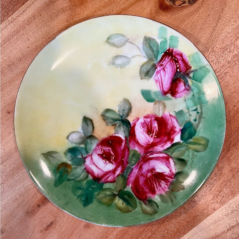 Antique Thomas Sevres plate